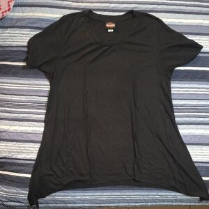 Harley-Davidson Black Women's Short-Sleeve Crew Neck Tee